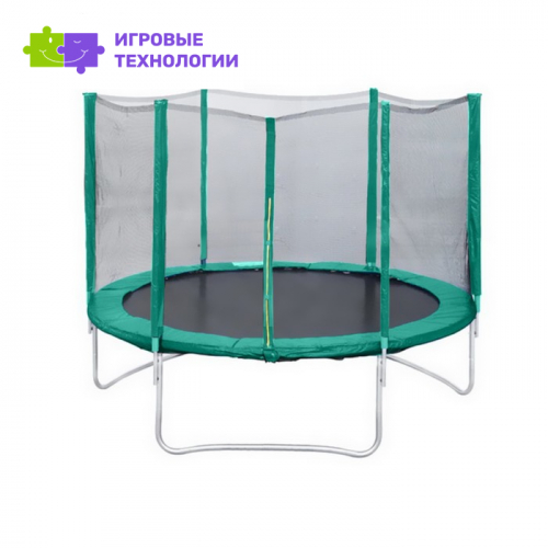 Батут с защитной сеткой Trampoline 8, d=240 см