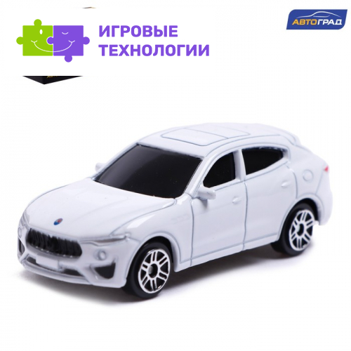 Машина металлическая MASERATI LEVANTE GTS, 1:64, цвет белый