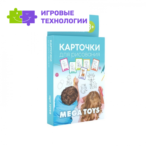 Головоломка «Развивающие карточки. Учимся рисовать»