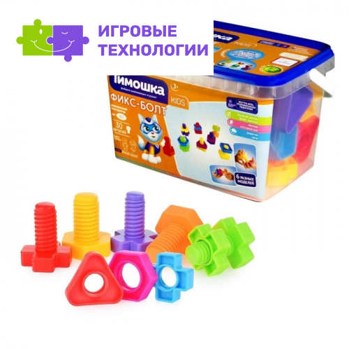 Конструктор «Фикс-Болт», 30 деталей