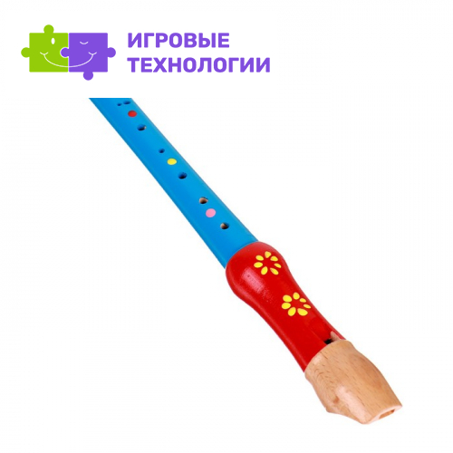 Музыкальная игрушка Лесная мастерская «Дудочка большая», цвет МИКС