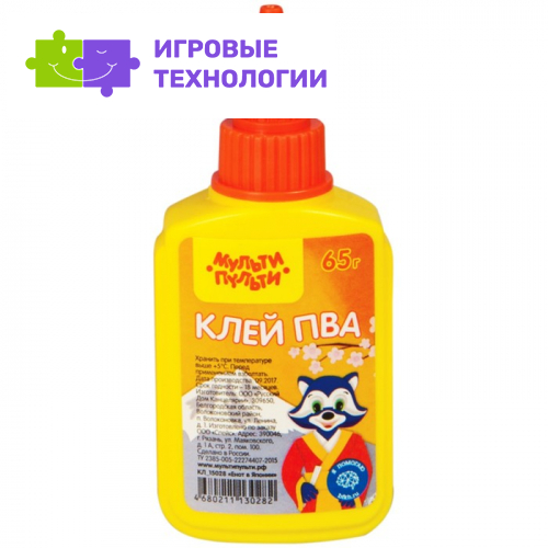 Клей ПВА 65 г Мульти-Пульти «Енот в Японии»