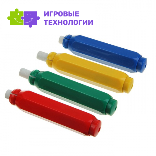 Держатель для мела цанговый, с магнитом, d=1 см, МИКС