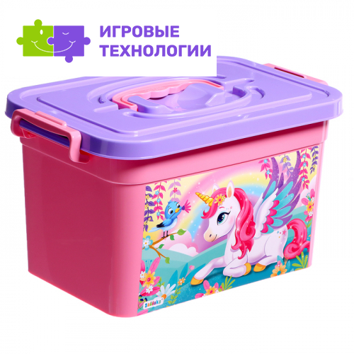 Ящик для хранения игрушек «Пони», 6,5 л