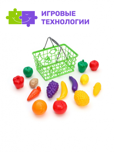 Корзинка с продуктами 15 предметов КП02