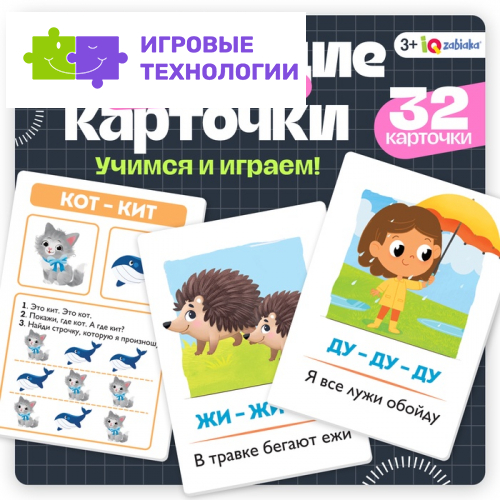 Обучающие карточки «Повторялки и омонимы», 3+