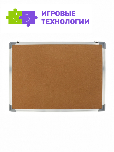 Доска пробковая, 45×60 см, в алюминевой рамке, CALLIGRATA