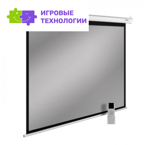Экран Cactus CS-PSSME-240×150-DG, 150×240 см, 16:10, настенно-потолочный рулонный, тёмно-серый