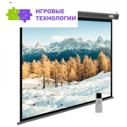Экран SilverMotoExpert Cactus CS-PSSME-300×188-DG, настенно-потолочный рулонный, 188×300 см, 16:10